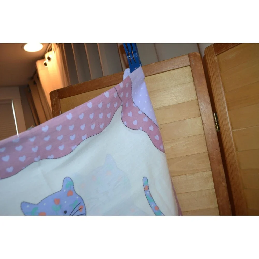 Vintage Cat in A Window Sweet Print Pillowcase